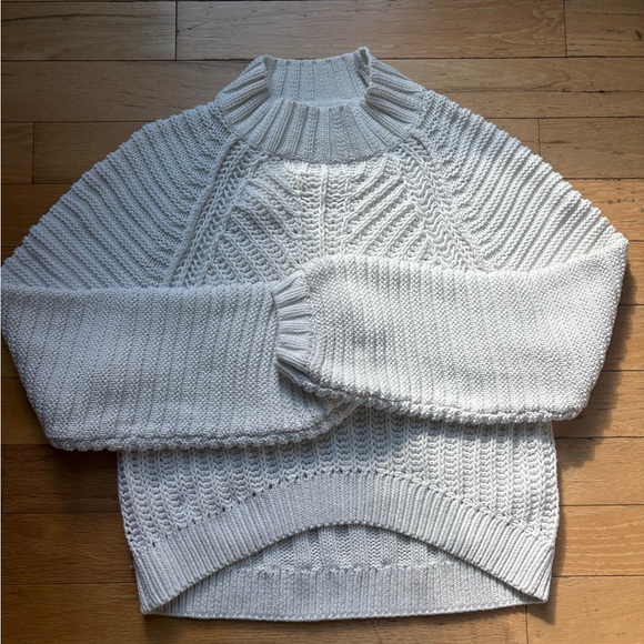 Free People Cream Cowl Neck Sweater - Picture 4 of 7